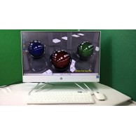 HP 24-cb0020na All In One Pentium Silver J5040 Quad Core 2GHz 8gb 256GB SSD WIFI B/tooth Webcam 24"(23.8") FHD